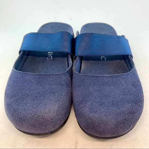 Vionic Navy Blue Laurel Mules, size 37 6 WIDE - Picture 2 of 11